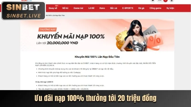 Thưởng nạp lại cho thành viên ball88